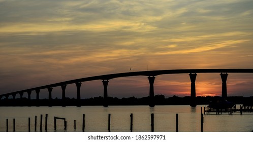 Pax River In Southern Maryland At Sunrise 