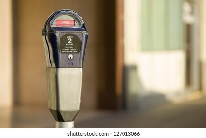 Pay to Park in a Large Metro Area Parking Meter