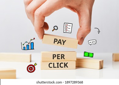 Pay per click PPC modern method of promoting advertising on the Internet.