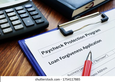 Paycheck Protection Program Ppp Loan For Small Business Forgiveness Application.