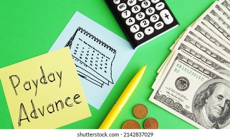 Payday Advance Is Shown On A Photo Using The Text