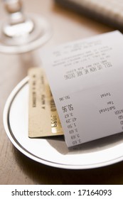 Paying Restaurant Bill With A Credit Card