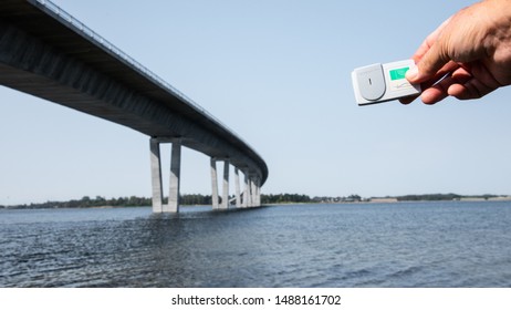 Payment Of The Crown Princess Mary Bridge Over The Firth Of Roskilde In Frederikssund, Denmark, August 26, 2019