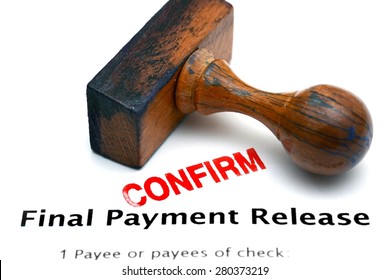 Payment release