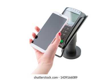 payment via a banking terminal using nfs technology