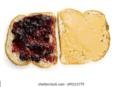 PBJ, Peanut Butter Jelly Delicious Sandwich