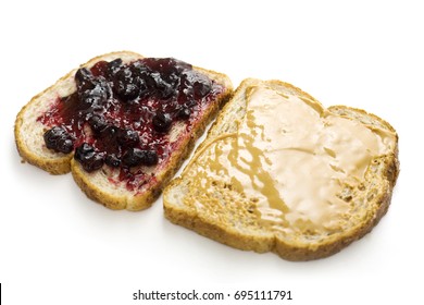 PBJ, Peanut Butter Jelly Delicious Sandwich