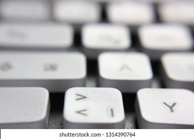 PC Keyboard Closeup
