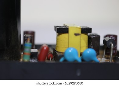pcb board close up 