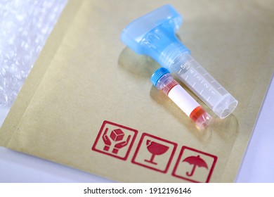 PCR Test Kit Using Saliva Performed At Home