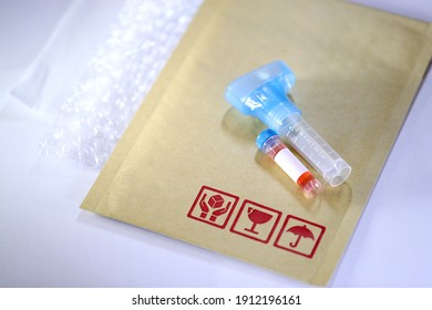 PCR Test Kit Using Saliva Performed At Home