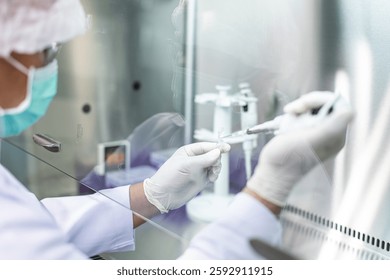 Pcr testing process in a laboratory setting precision techniques for sample analysis - Powered by Shutterstock - Get 15% off with code: PIKWIZARD15