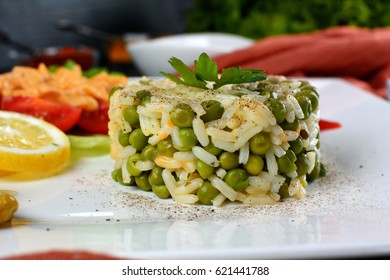 Pea Risotto