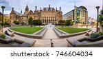 The Peace Gardens are an inner city square in Sheffield, England. It was created as part of the Heart of the City project by Sheffield City Council.