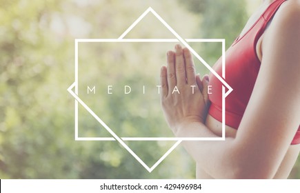 Peace Mind Calmness Harmony Concept Stock Photo (Edit Now) 429496984