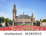 Peace Palace, Seat of the International Court of Justice at The Hague and principal judicial organ of United Nations, Netherlands