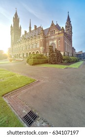 Peace Palace And Seat Of The International Court Of Justice At The Hague, Netherlands