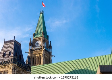 Peace Tower Of The Canadian Parliament