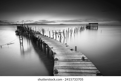 A peaceful ancient pier . - Powered by Shutterstock