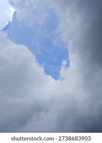 Peaceful Break In The Clouds