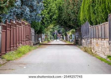 Similar – Image, Stock Photo in the alleyways of Montepulciano