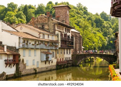 Peaceful Village Of Saint Jean Pied De Port