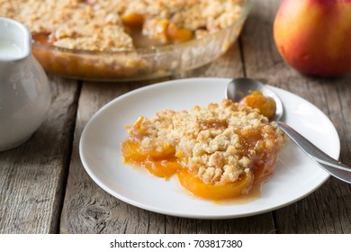 Peach Crumble