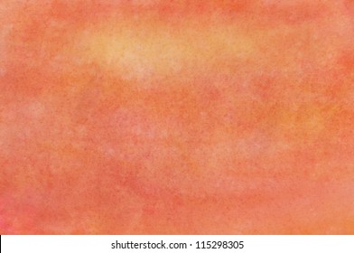 Peach Watercolor Background Texture