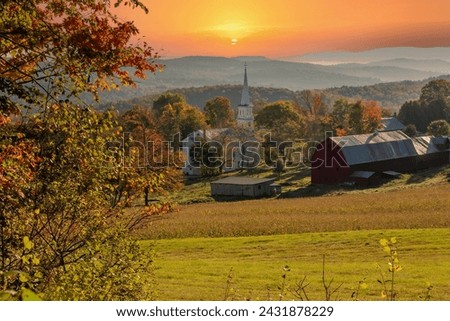 Similar – Image, Stock Photo Old meets new Church spire