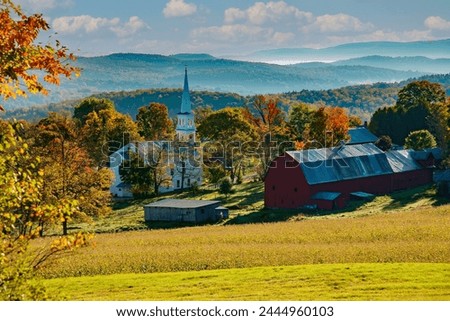 Similar – Image, Stock Photo Old meets new Church spire