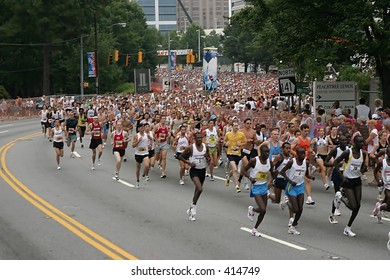 Peachtree Road Race 2005