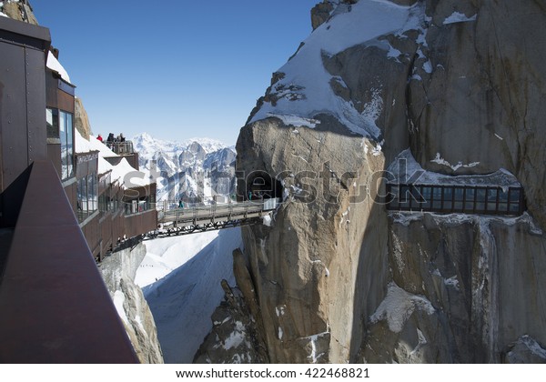 Peak Aiguille Du Midi Chamonix France Stock Photo Edit Now