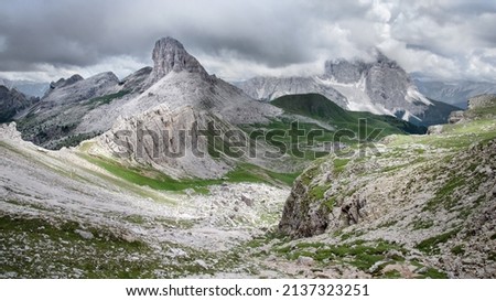 Similar – Image, Stock Photo Mountain scene Dolomites