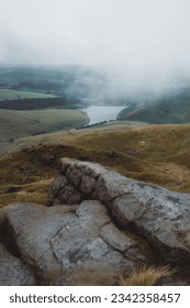 Peak District National Park, England, United Kingdom mountain range, hills, hiking, walking, travel destination - Shutterstock ID 2342358457