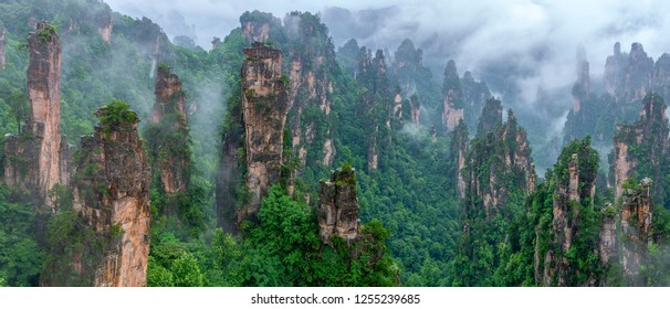 Zhangjiajie National Forest Park High Res Stock Images Shutterstock