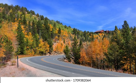 Peak To Peak Highway In Colorado