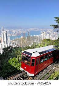 Peak Tram In Hong Kong