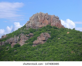 Peak Of The Wichita Mountains At The Comanche County In Oklahoma.