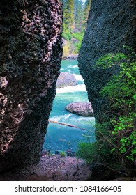 Peaking Though To The River