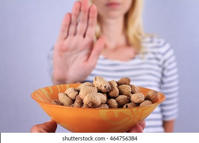 Peanut Allergy Concept