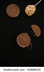 Peanut Butter Cup Background 