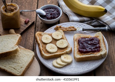 Peanut Butter And Jelly Toast