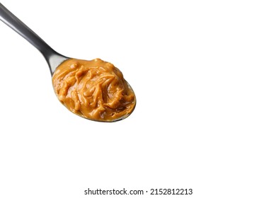 Peanut Butter On Spoon Sweet Peanut Stock Photo 2152812213 | Shutterstock