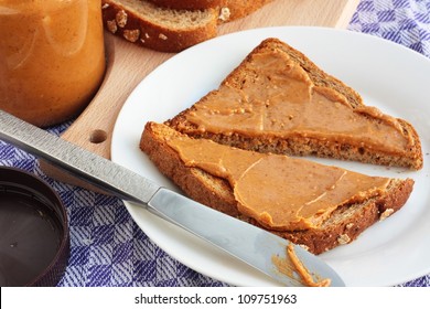 Peanut Butter On Toast