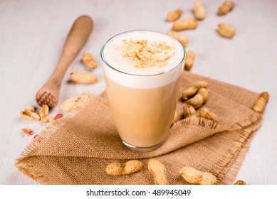 peanut latte - Powered by Shutterstock