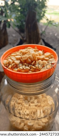 Peanuts (Canavalia ensiformis) can be processed into delicious food