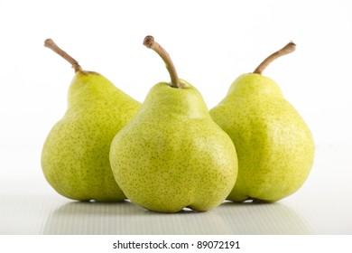 pear isolated on white background - Shutterstock ID 89072191