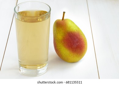 Pear Juice On The Table