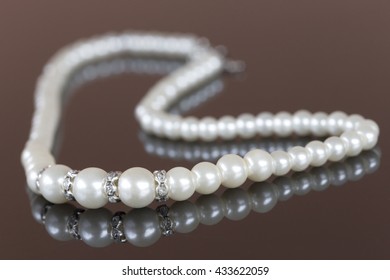 Pearl Neckless On Display