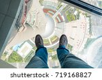 Pearl Tower Observation Deck in Shanghai China